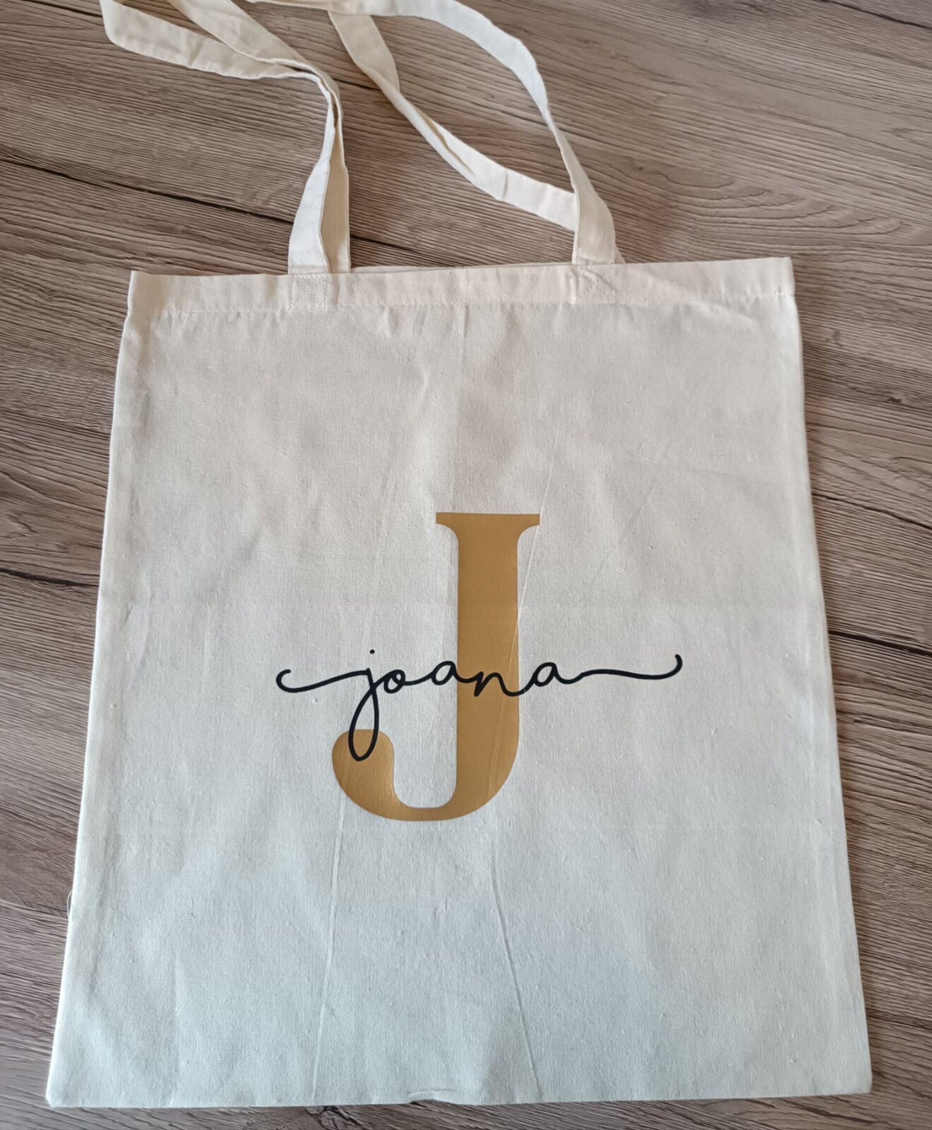 Tote bag "Inicial y nombre" - 2