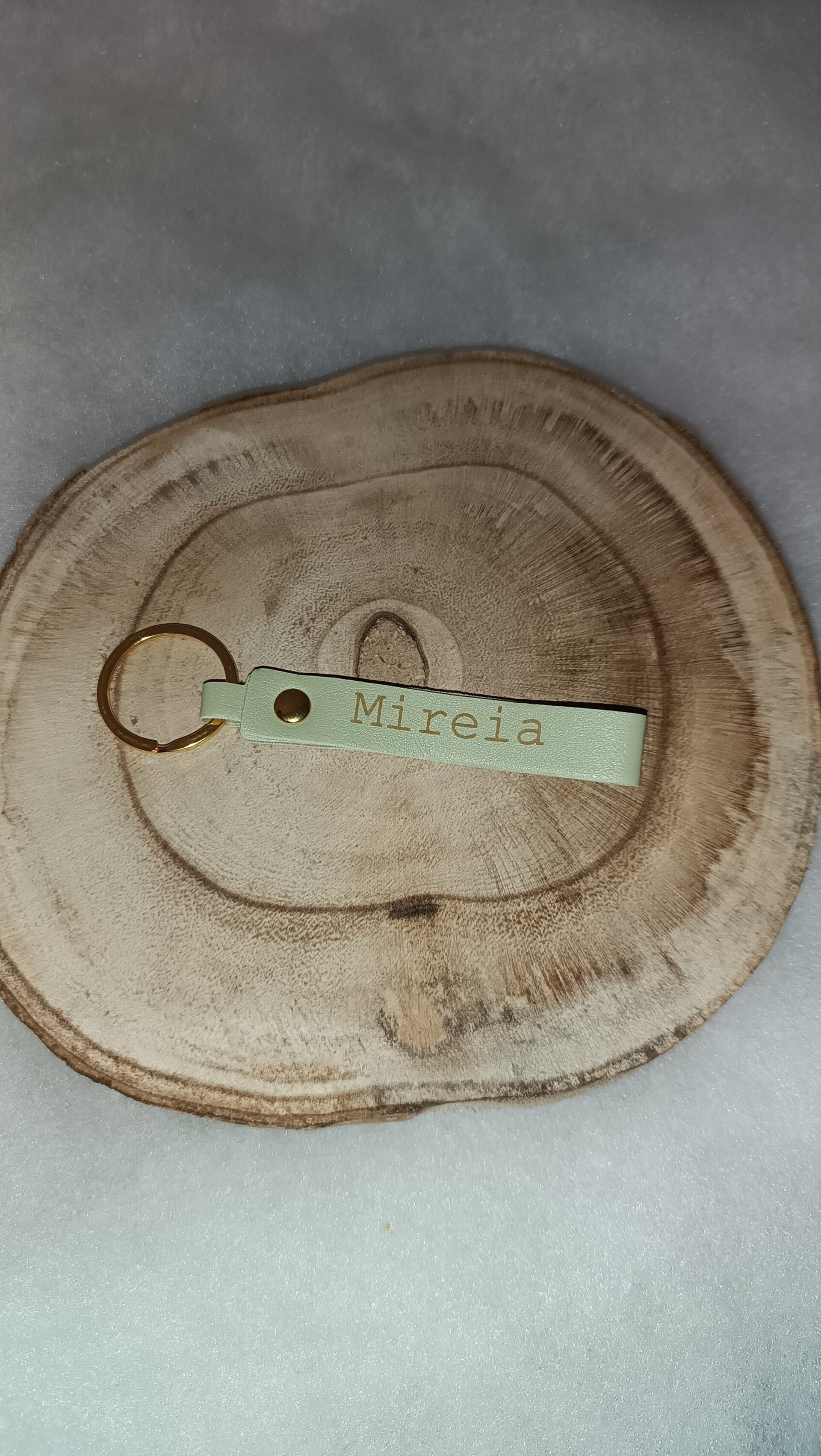 Llavero de cuero personalizado - 3