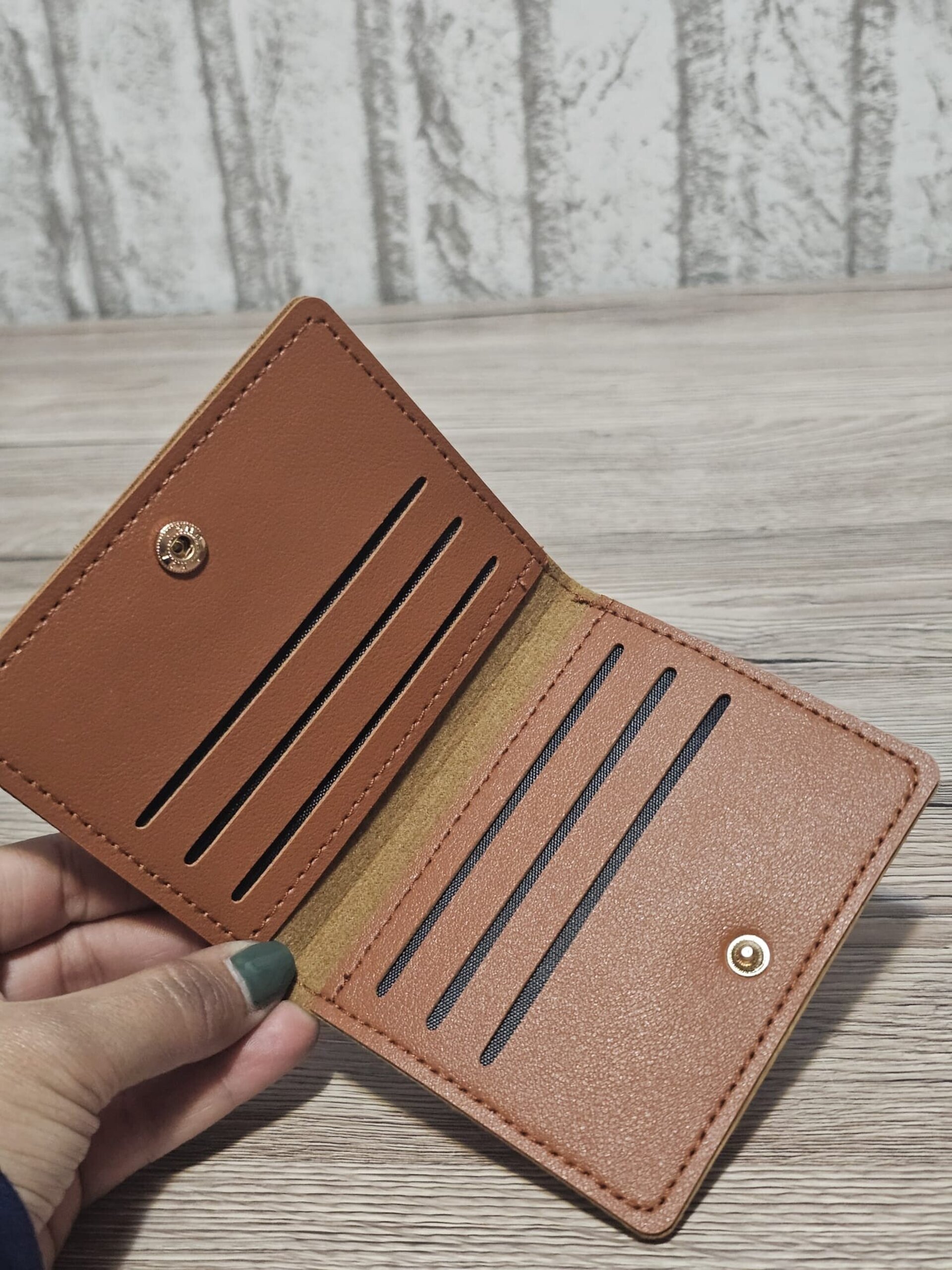 Tarjetero de cuero - 2