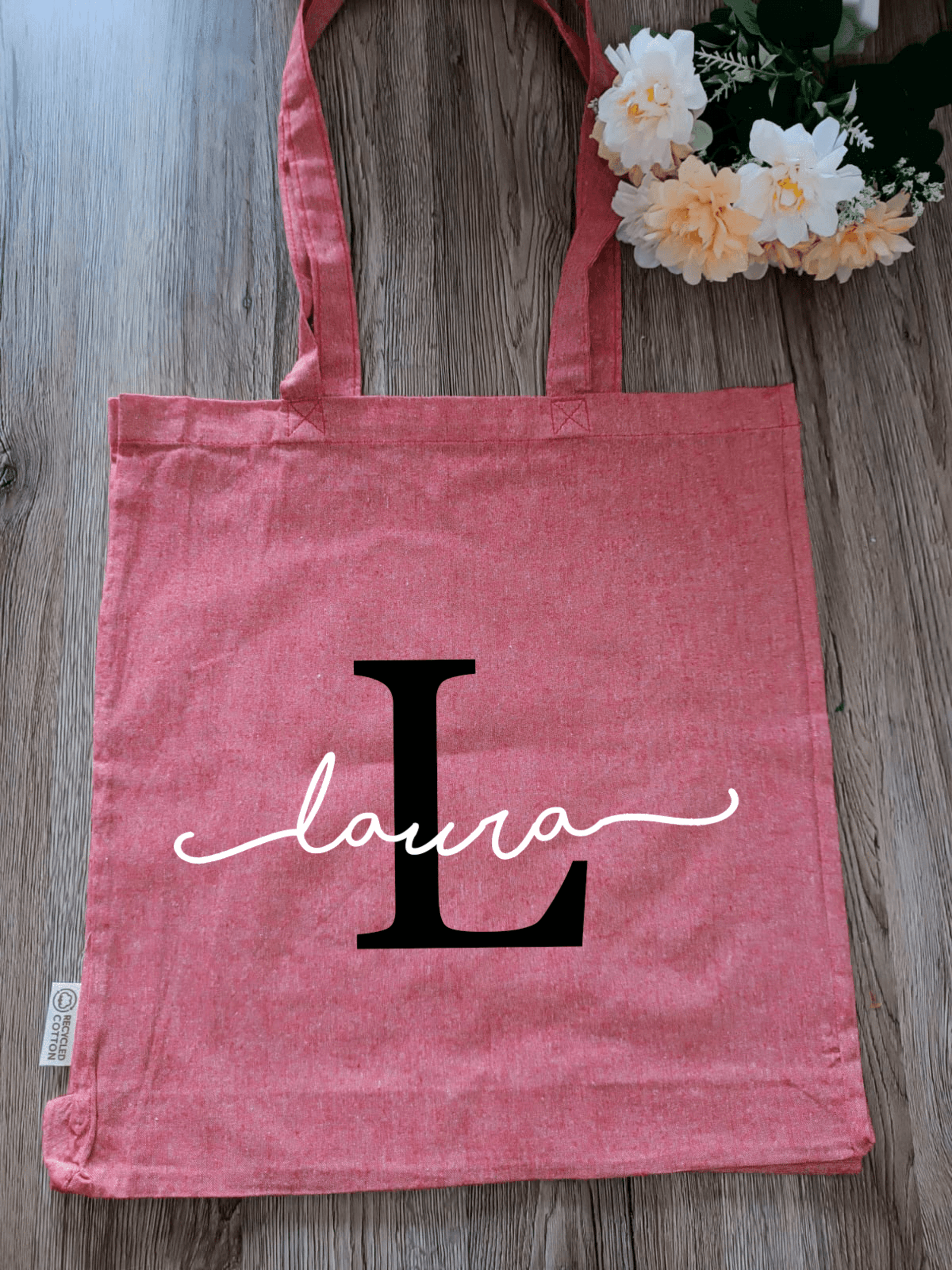 Tote bag "Inicial y nombre" - 6