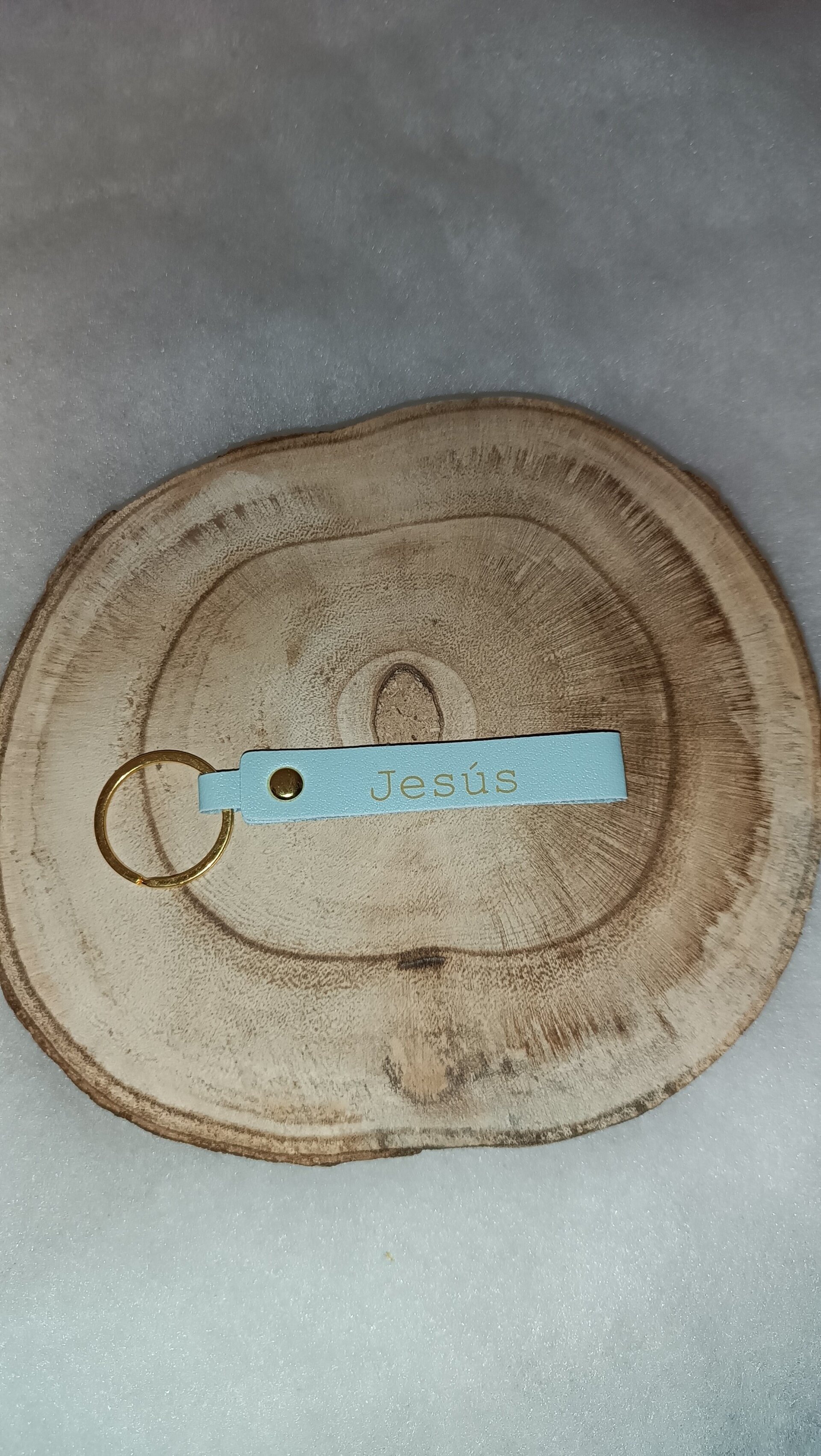 Llavero de cuero personalizado - 5