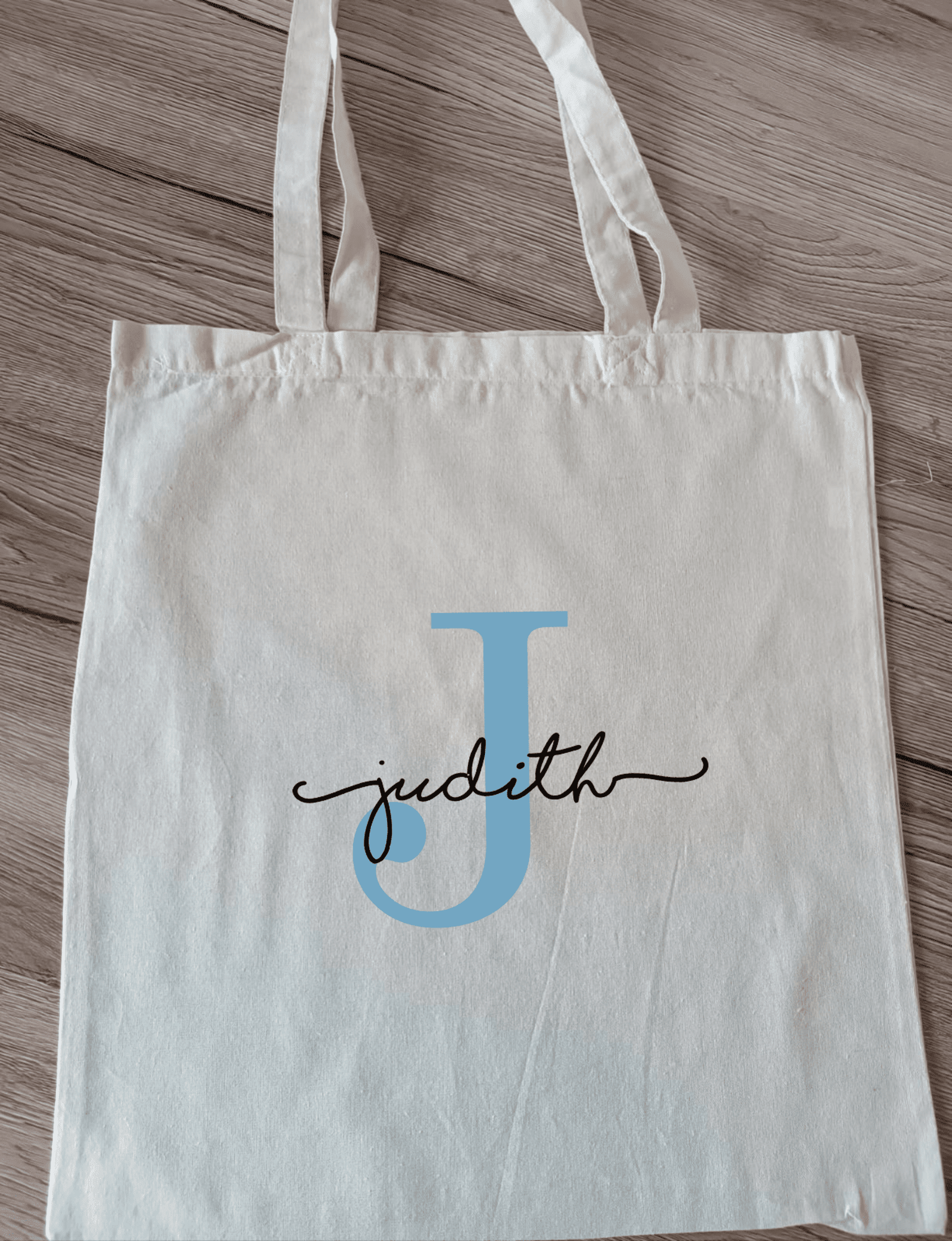 Tote bag "Inicial y nombre" - 5