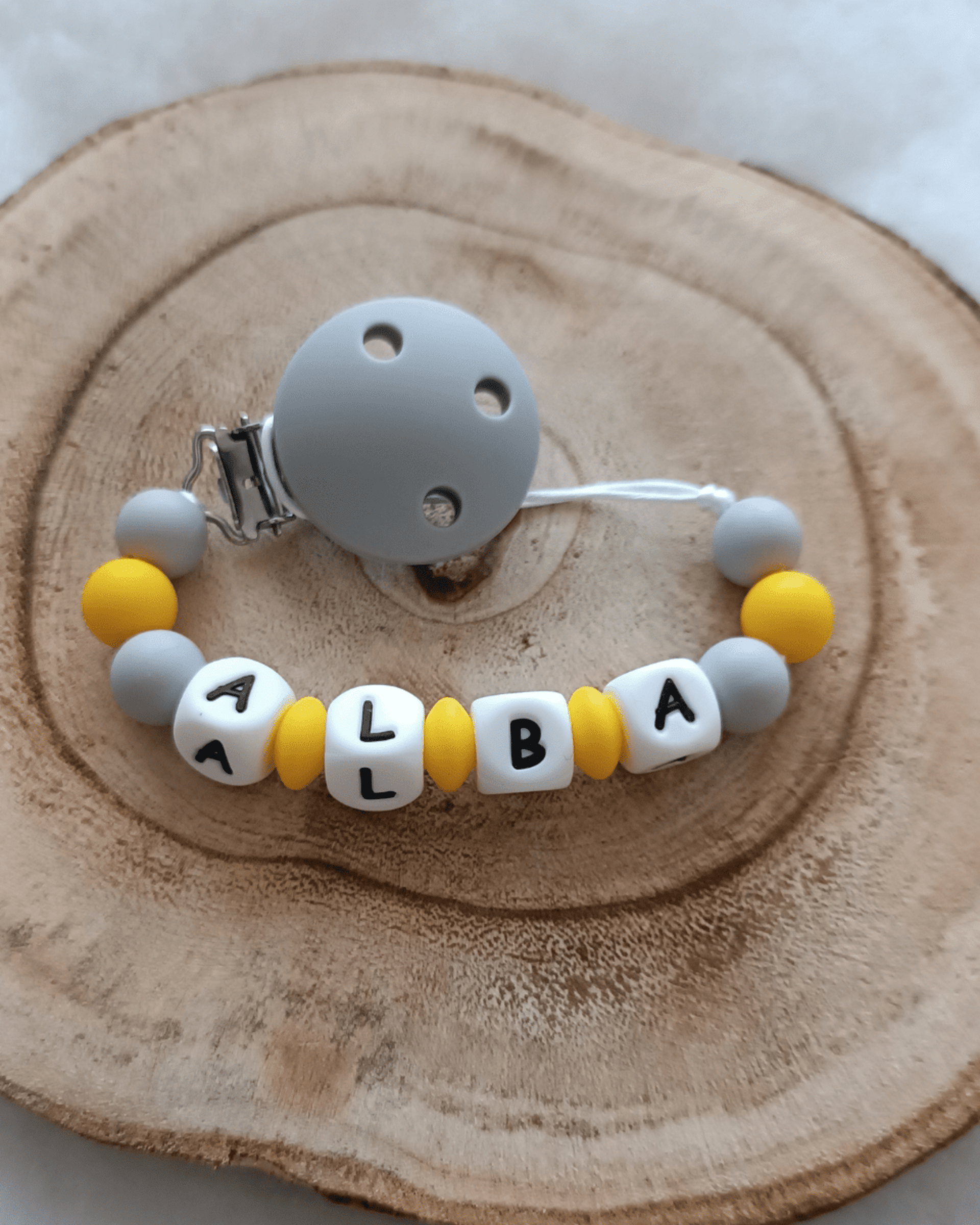 Chupetero - Amarillo y gris - 2