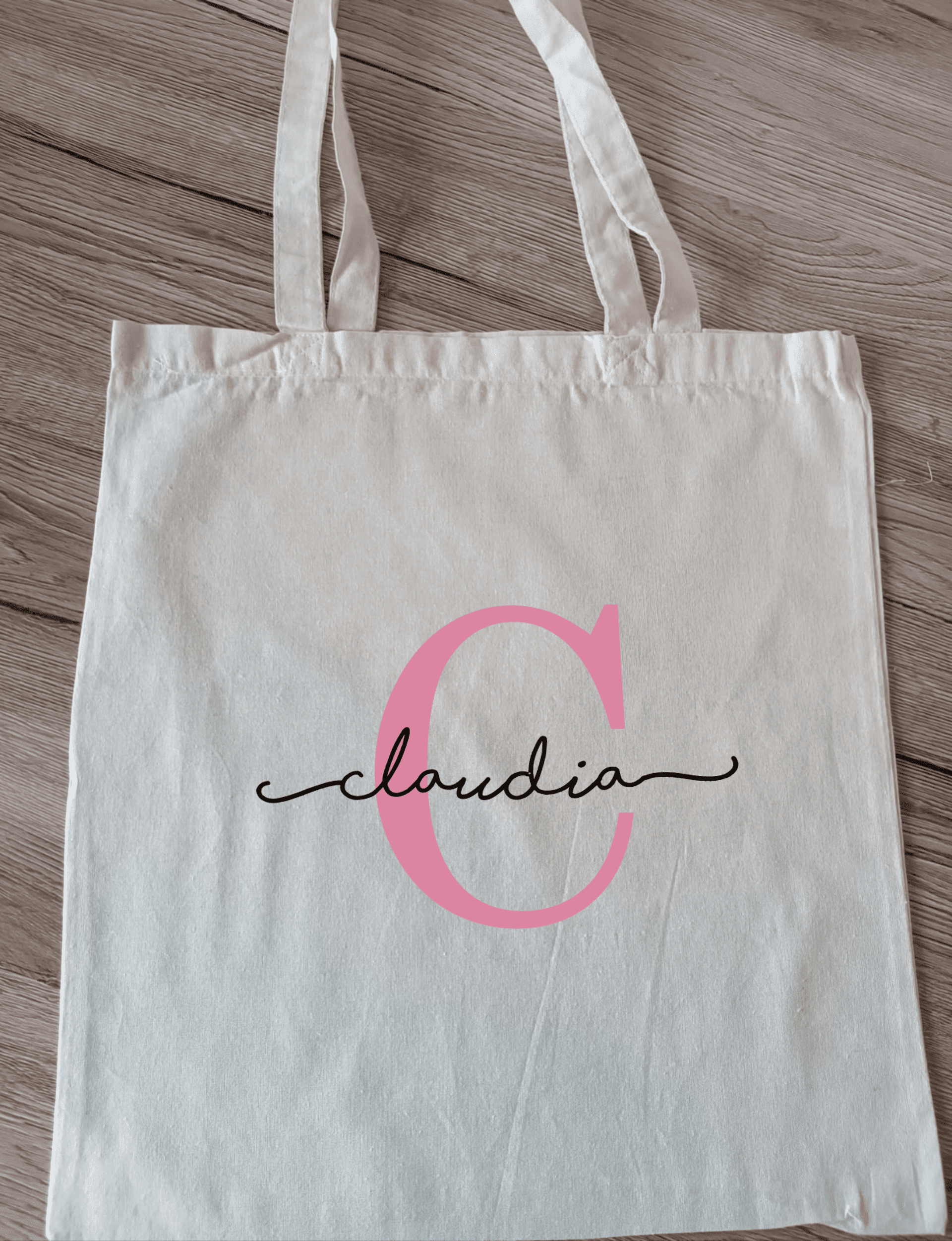 Tote bag "Inicial y nombre" - 4
