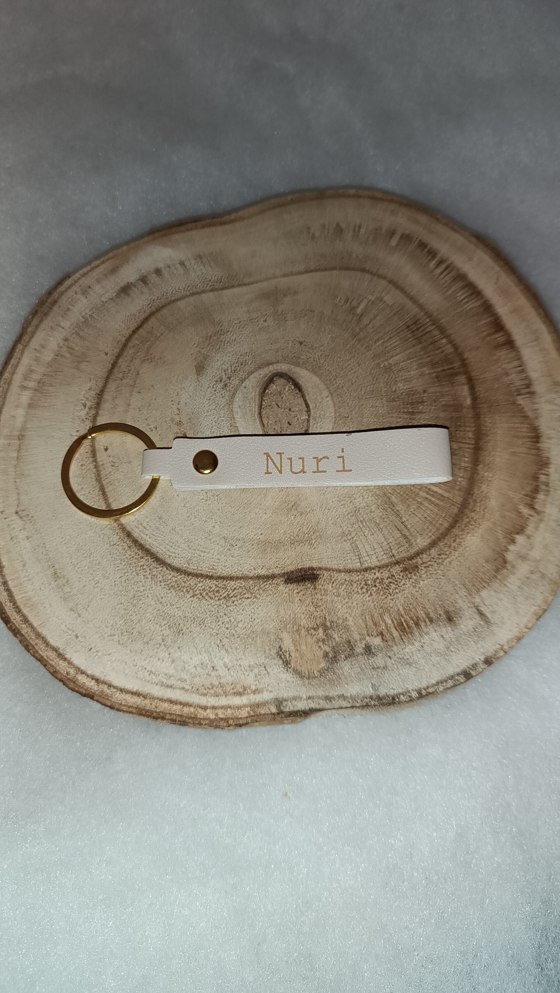 Llavero de cuero personalizado - 2