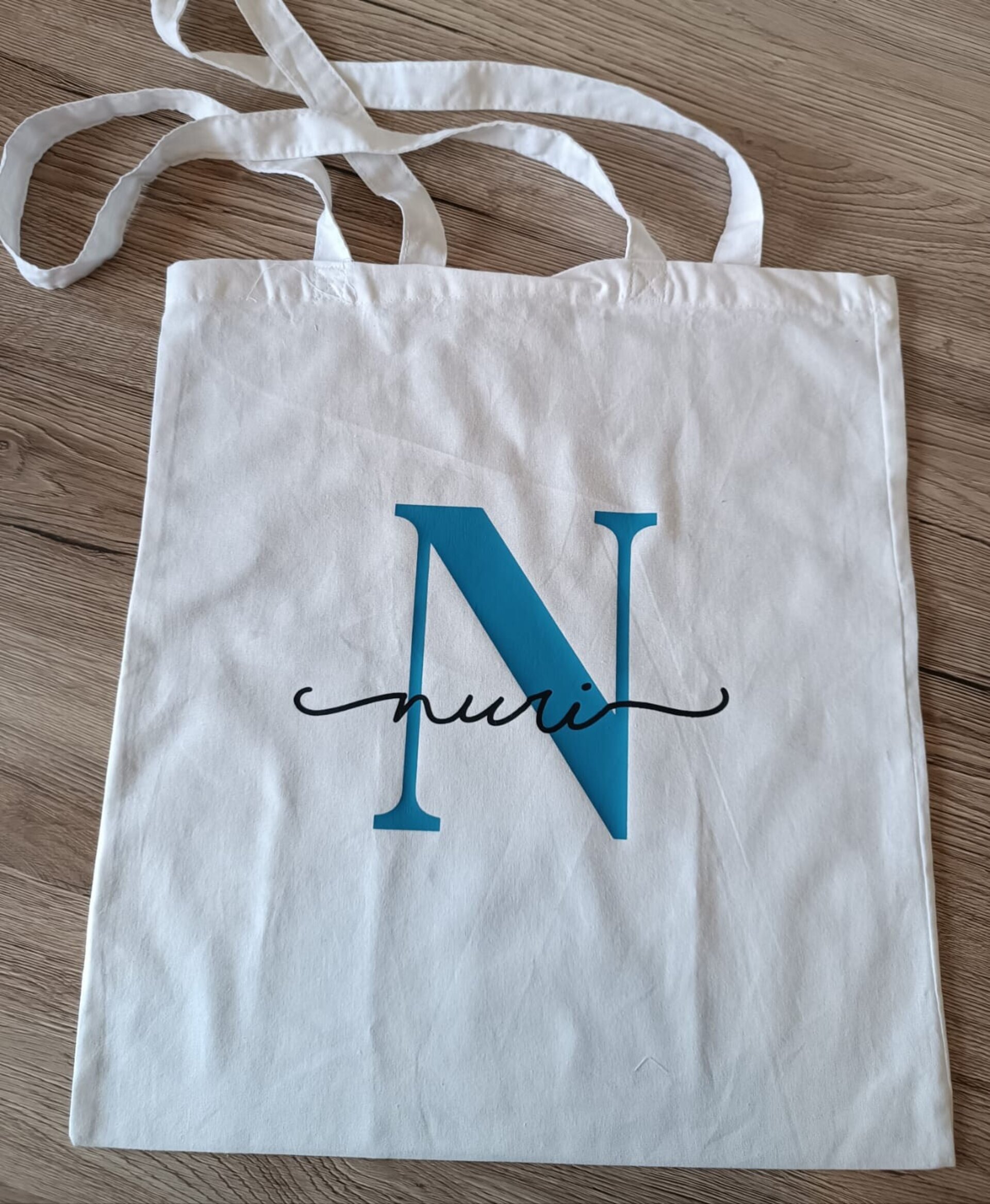 Tote bag "Inicial y nombre" - 3