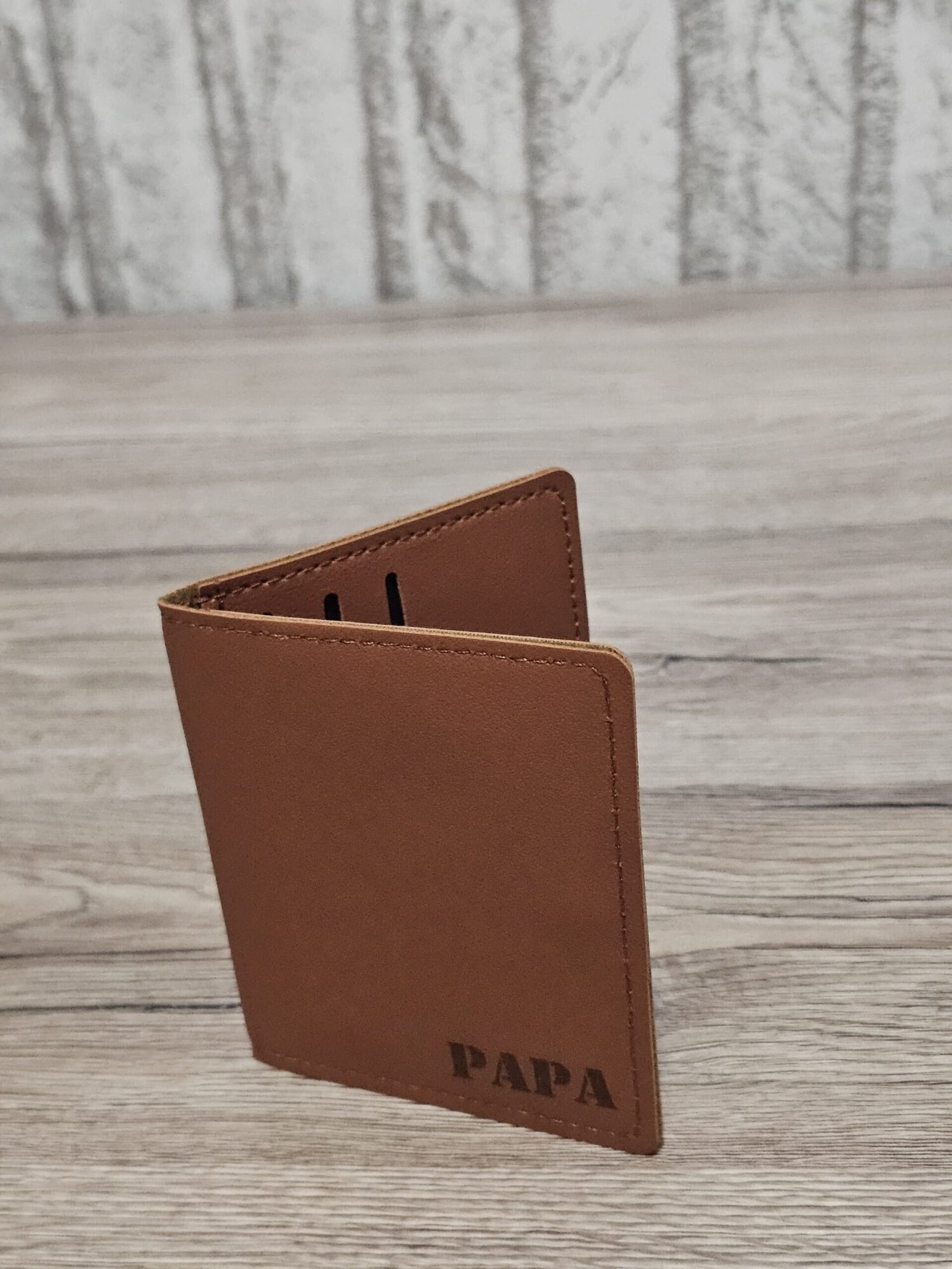 Tarjetero de cuero - 3