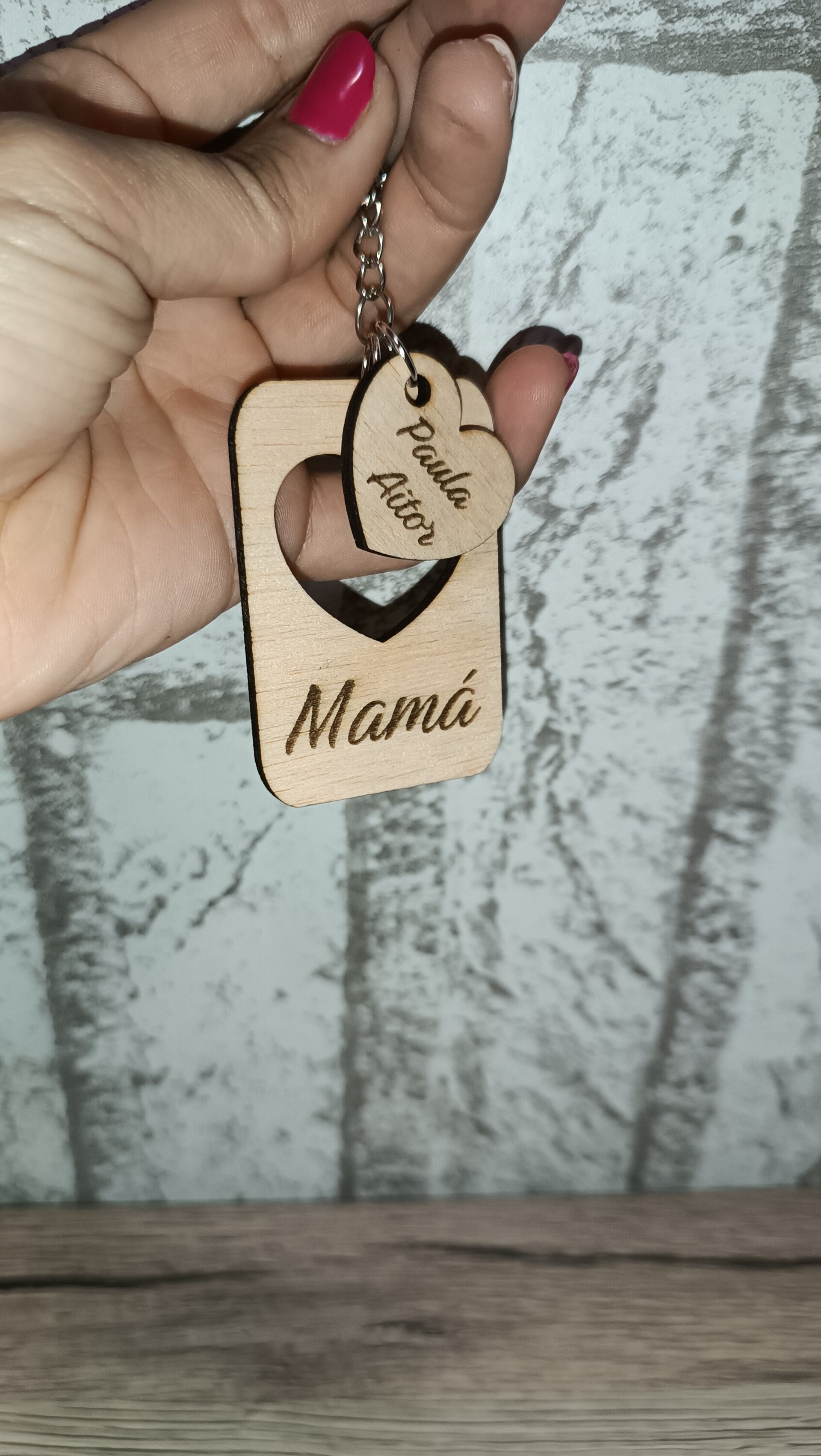 Llavero "Mamá" rectangular - 2